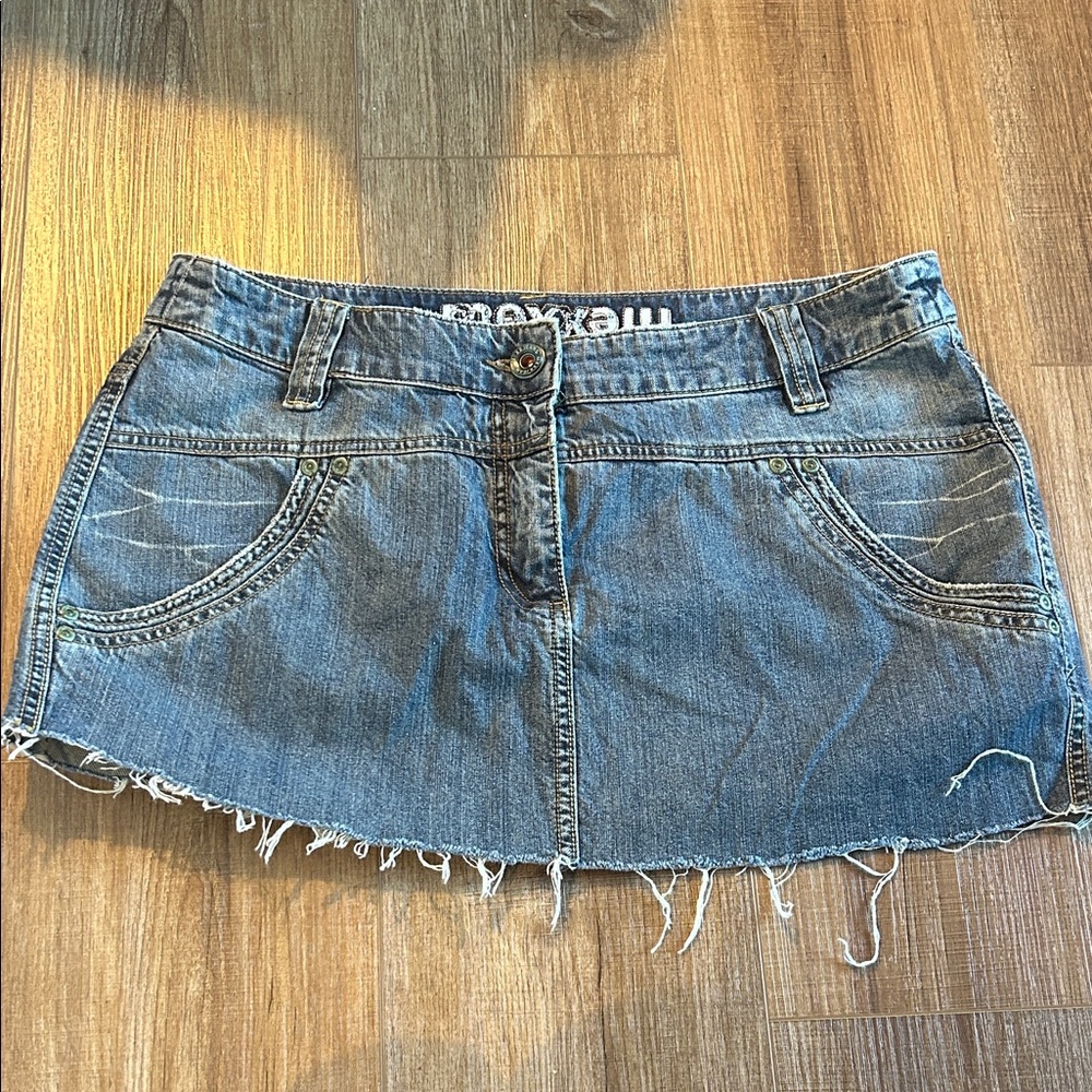 Mexx Blue Denim Mini Skirt